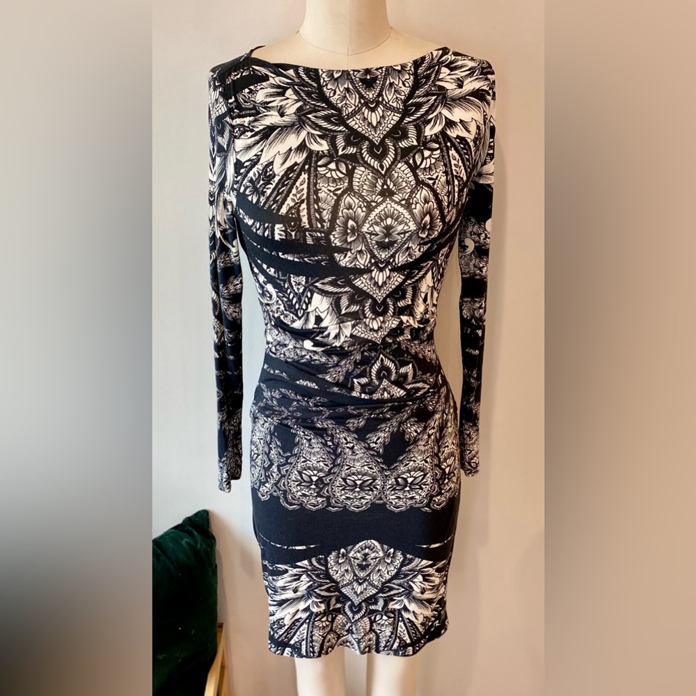 NICOLE MILLER long sleeve dress